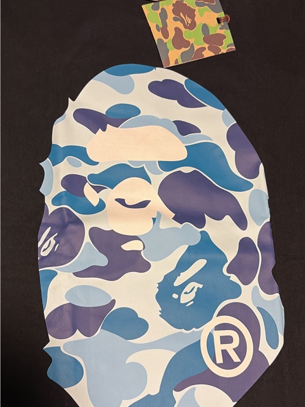 BAPE Blue Camouflage